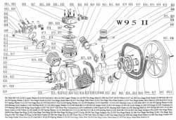 R 023W95II Крышка подшипника W95II